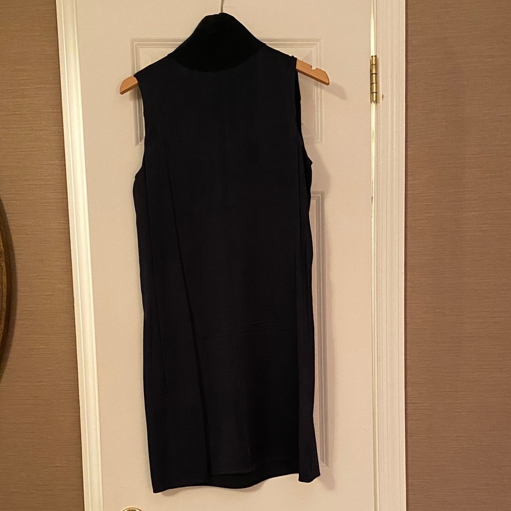 rag & bone Sleeveless Navy Midi Shift Dress